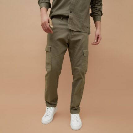 CODE Solid Slim Straight Cargos
