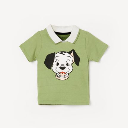 JUNIORS Puppy Embroidered T-shirt