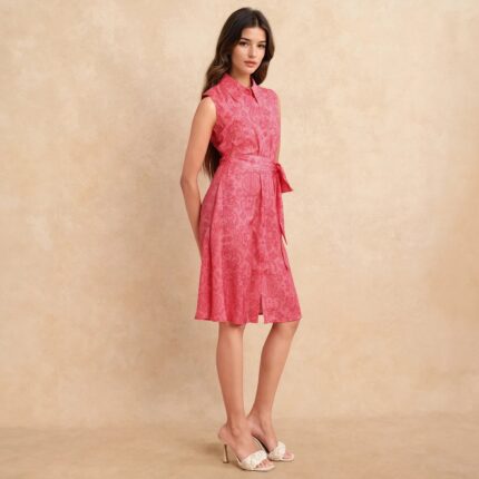 RAREISM Floral Print Shirt Dress