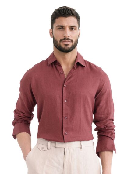 Men Solid Formal Shirt